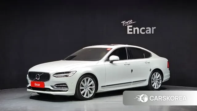 Volvo S90 2018 Белый из Кореи
