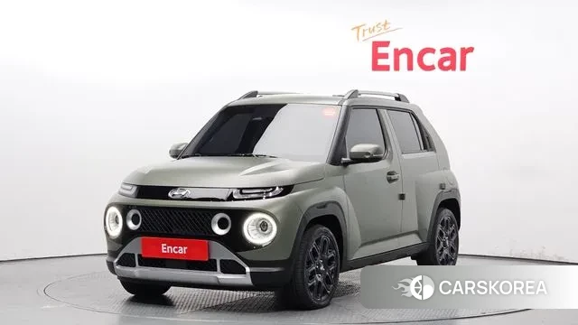 Hyundai Casper 2023 Темно-зеленый из Кореи