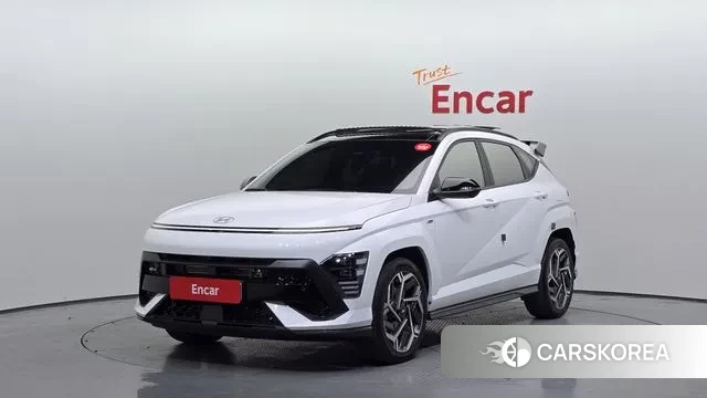 Hyundai Kona (SX2) 2024 Белый из Кореи