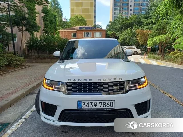 Land Rover Range Rover Sport 2nd Generation 2018 Белый из Кореи