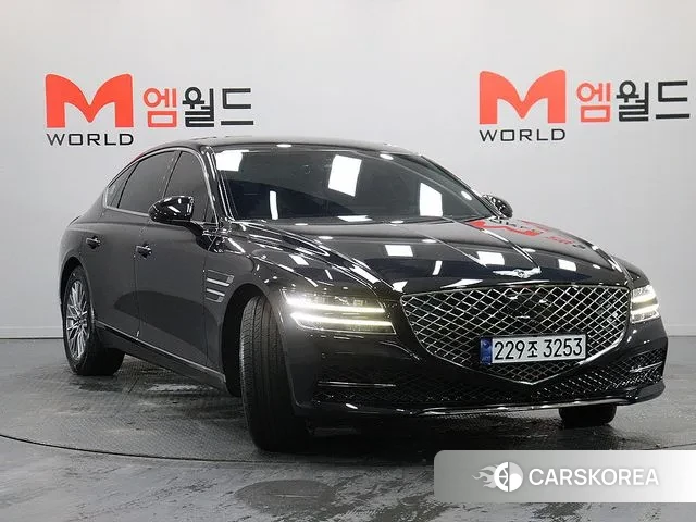 Genesis G80 (RG3) 2021 Черный из Кореи