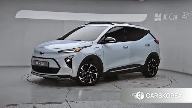 Chevrolet (GM Daewoo) Bolt EUV 2022 Небесно-голубой из Кореи