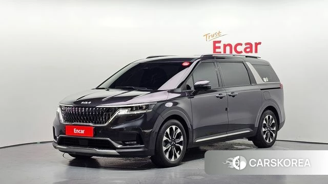 Kia Carnival 4th generation 2023 Серый из Кореи