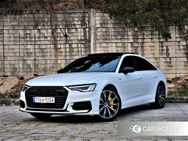 Audi A6 (C8) 2022 Белый из Кореи
