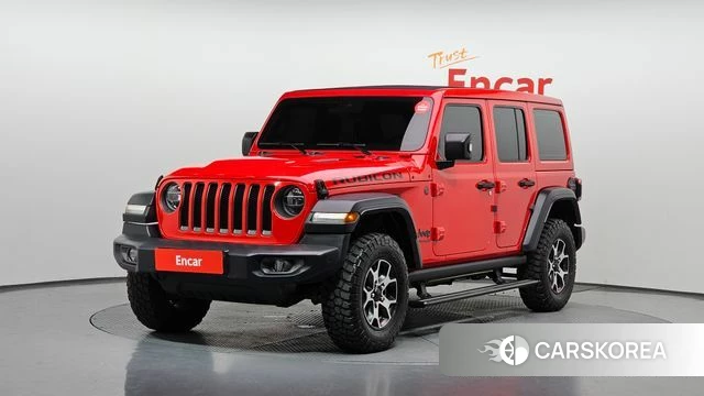 Jeep Wrangler (JL) 2020 Красный из Кореи