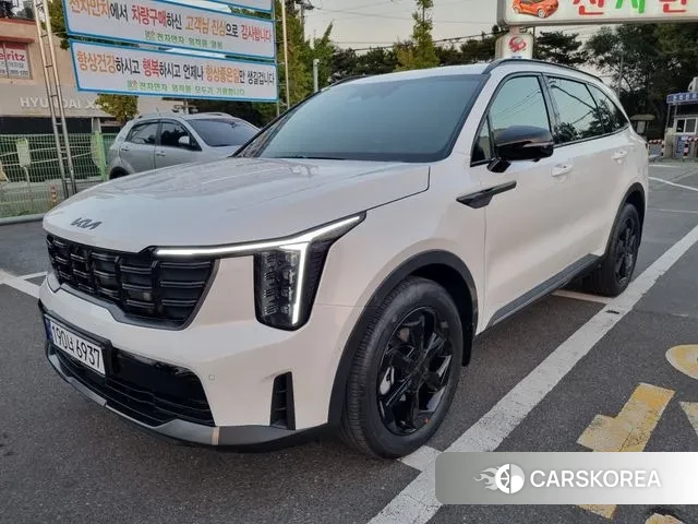 Kia The New Sorento 4th Generation 2025 Белый из Кореи