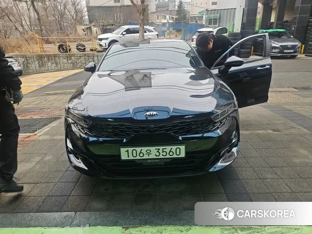 Kia K5 3rd generation 2020 Черный из Кореи