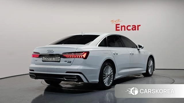 Audi A6 (C8) 2020 Белый из Кореи