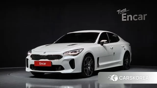 Kia Stinger Meister 2021 Белый из Кореи
