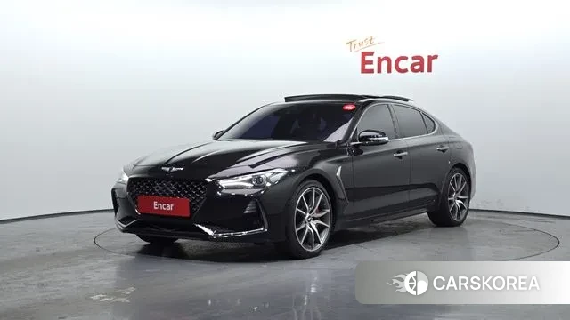 Genesis G70 2018 Черный из Кореи