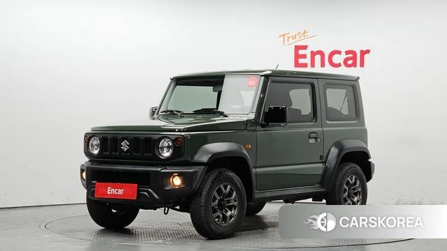 Suzuki Jimny 2022 Темно-зеленый из Кореи