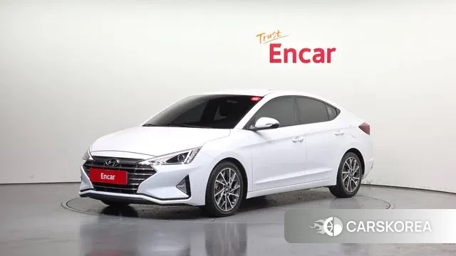 Hyundai The New Avante AD 2019 Белый из Кореи
