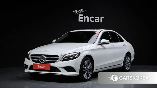 Mercedes-Benz C-Class W205 2020 Белый из Кореи
