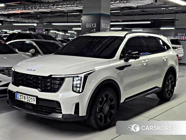 Kia The New Sorento 4th Generation 2024 Белый из Кореи