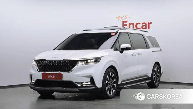 Kia Carnival 4th generation 2023 Белый из Кореи