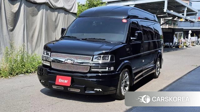 Chevrolet Express Van 2018 Черный из Кореи