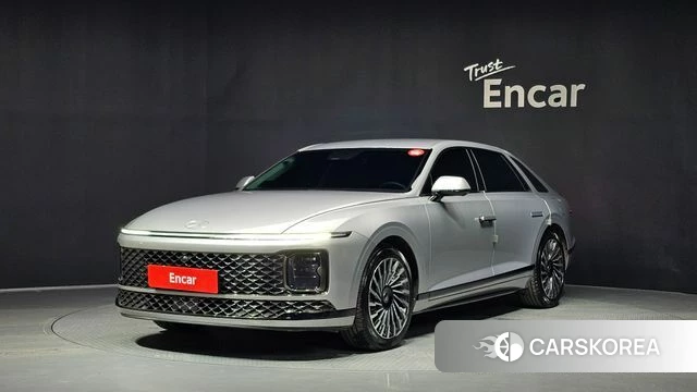 Hyundai Grandeur Hybrid (GN7) 2023 Серебристо-серый из Кореи