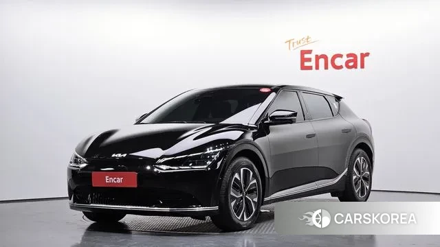 Kia EV6 2022 Черный из Кореи