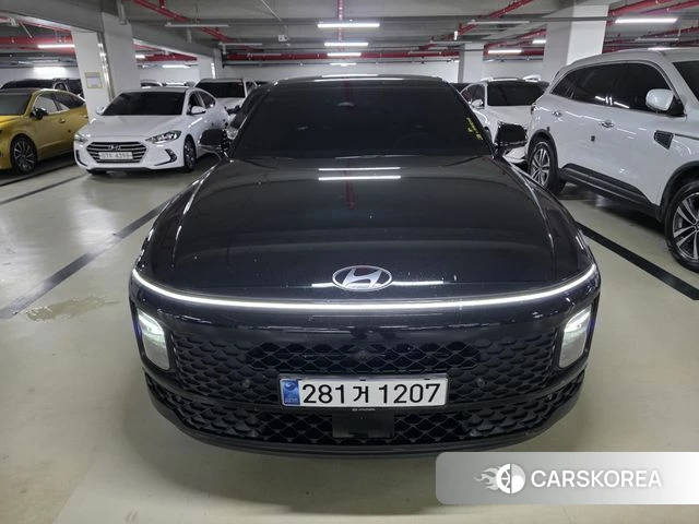 Hyundai Grandeur Hybrid (GN7) 2025 Черный из Кореи