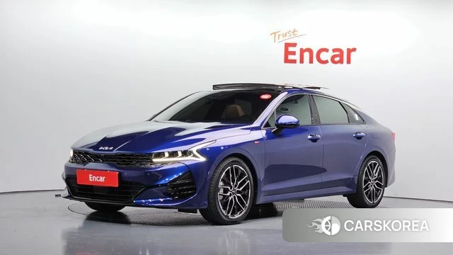 Kia K5 3rd generation 2021 Синий из Кореи