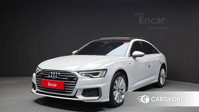 Audi A6 (C8) 2021 Белый из Кореи