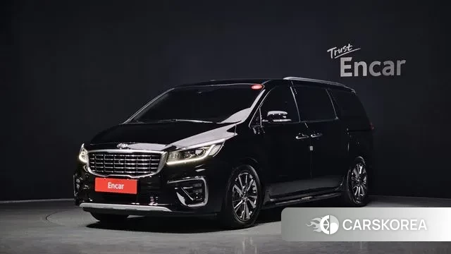 Kia The New Carnival 2018 Черный из Кореи