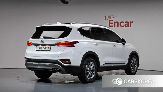 Hyundai Santa Fe TM 2019 Белый из Кореи