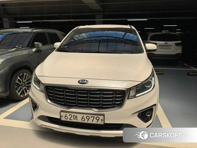 Kia The New Carnival 2018 Белый из Кореи