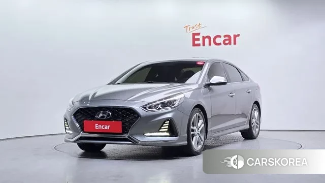 Hyundai Sonata New Rise 2018 Серебристо-серый из Кореи