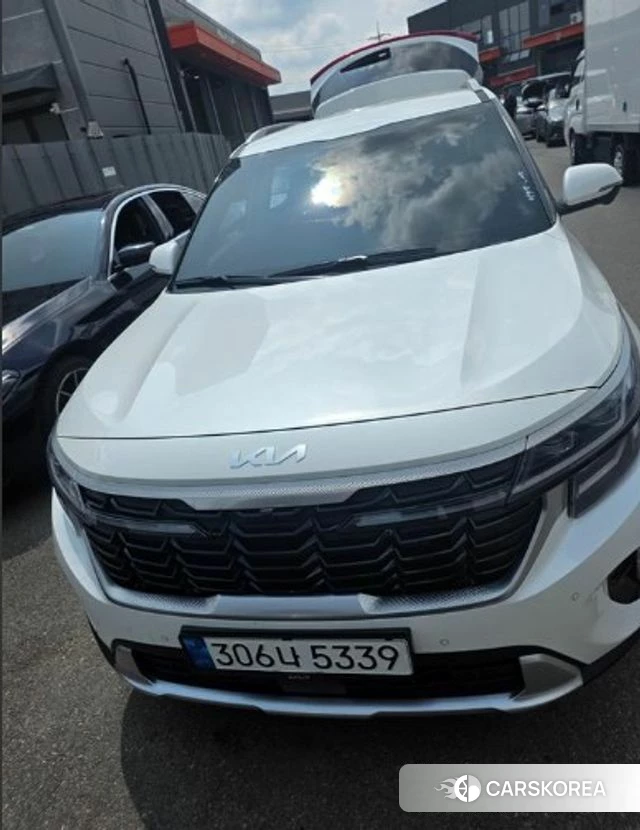Kia The New Seltos 2022 Белый из Кореи