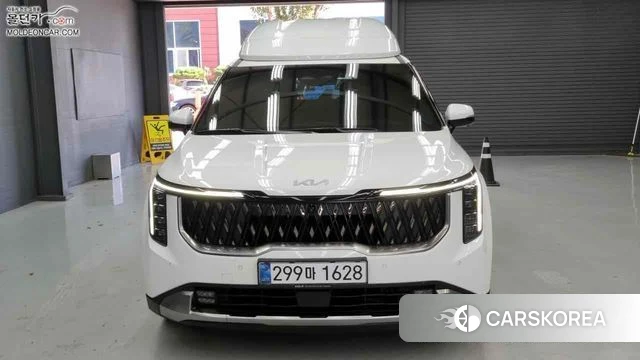 Kia The New Carnival 4th Generation 2025 Белый из Кореи