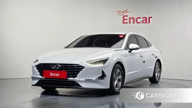 Hyundai Sonata (DN8) 2019 Белый из Кореи