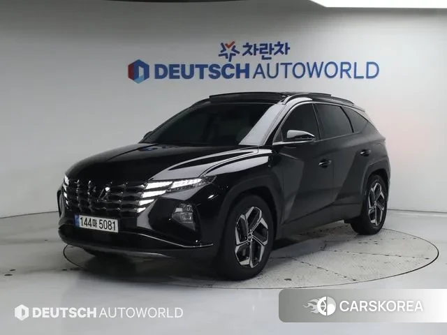 Hyundai Tucson Hybrid (NX4) 2022 Черный из Кореи