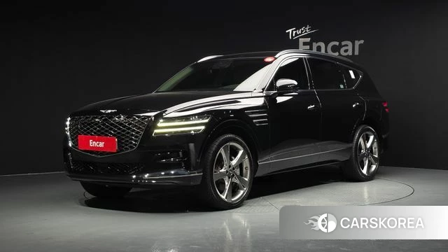 Genesis GV80 2022 Черный из Кореи