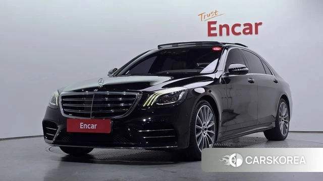 Mercedes-Benz S-Class W222 2018 Черный из Кореи
