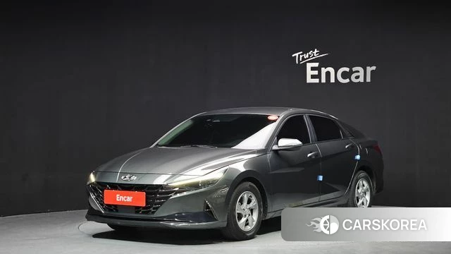 Hyundai Avante (CN7) 2021 Серый из Кореи