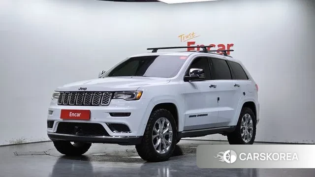 Jeep Grand Cherokee 2021 Белый из Кореи