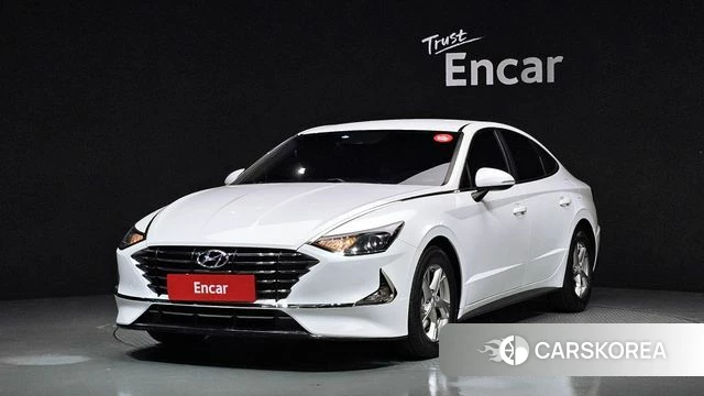 Hyundai Sonata (DN8) 2019 Белый из Кореи
