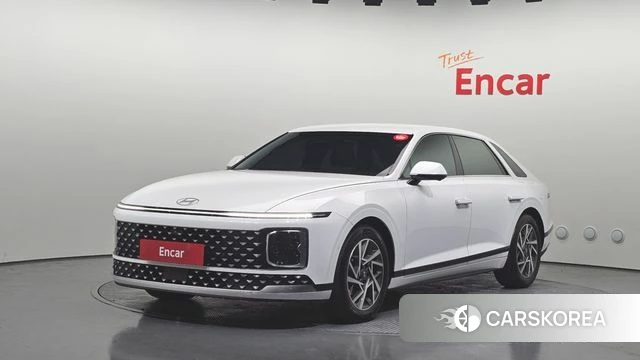 Hyundai Grandeur Hybrid (GN7) 2024 Белый из Кореи