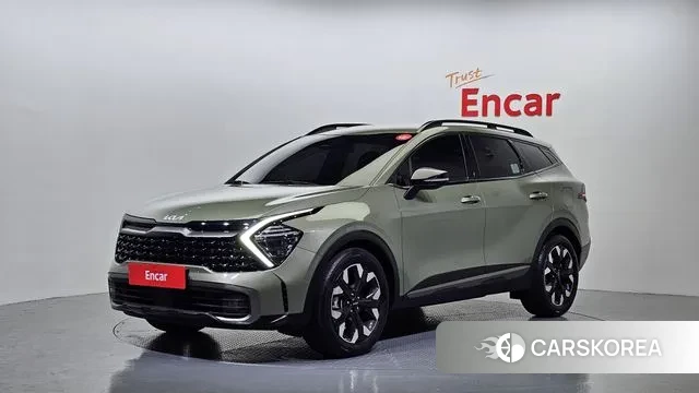 Kia Sportage 5th Generation 2023 Зеленый из Кореи