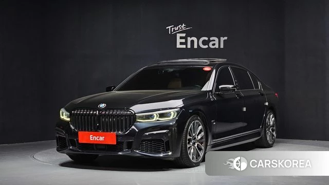 BMW 7 Series (G11) 2020 Черный из Кореи