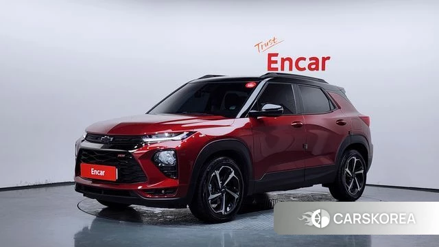 Chevrolet (GM Daewoo) Trailblazer 2023 Красный из Кореи