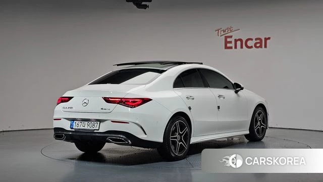 Mercedes-Benz CLA-Class C118 2023 Белый из Кореи