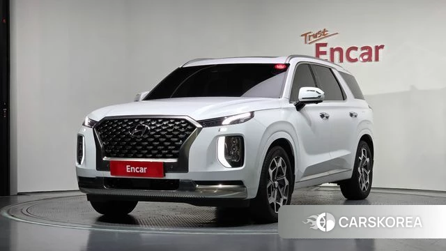 Hyundai Palisade 2021 Белый из Кореи