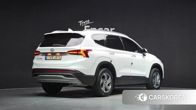 Hyundai The New Santa Fe 2023 Белый из Кореи