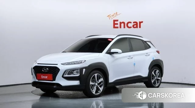 Hyundai Kona 2019 Белый из Кореи