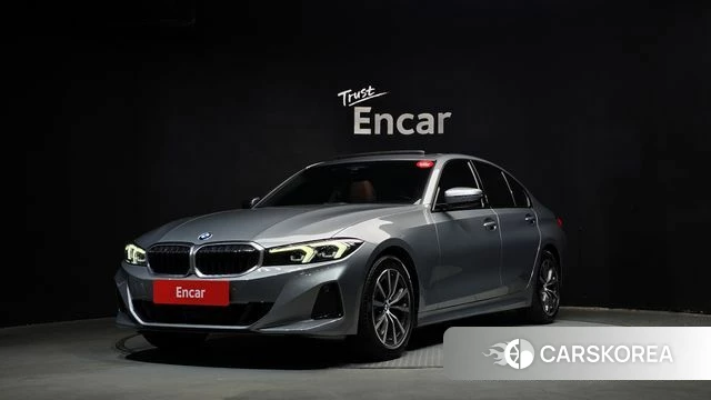 BMW 3 Series (G20) 2022 Серебристо-серый из Кореи