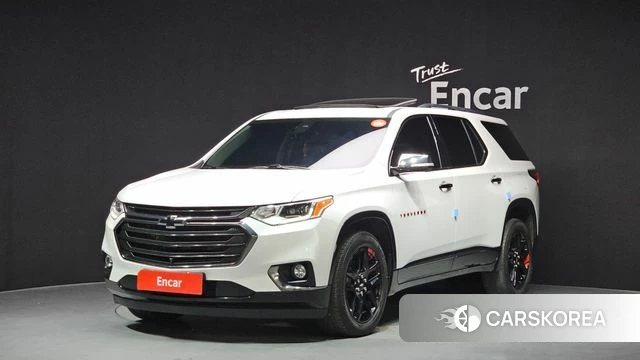 Chevrolet (GM Daewoo) Traverse 2020 Белый из Кореи