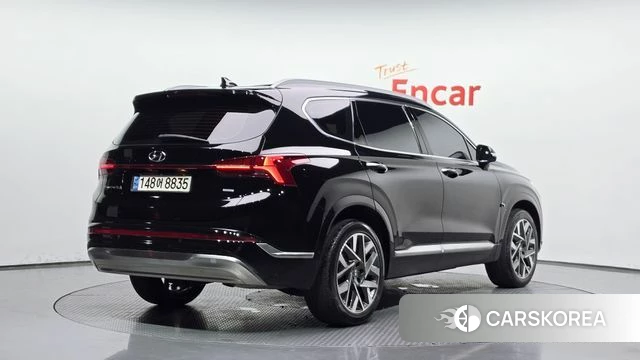 Hyundai The New Santa Fe 2023 Черный из Кореи