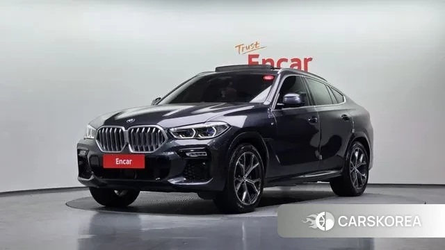 BMW X6 (G06) 2021 Серый из Кореи